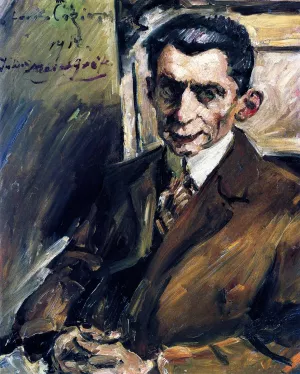 Portrait of Julius Meier-Graefe by Lovis Corinth - Oil Painting Reproduction