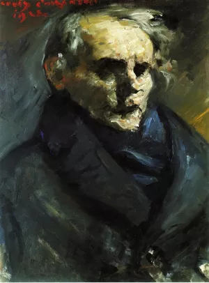 Portrait of the Painter Bernt Gronvold by Lovis Corinth Oil Painting