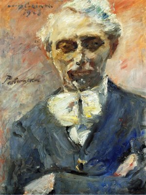 Portrait of the Painter Leonid Pasternak Oil painting by Lovis Corinth