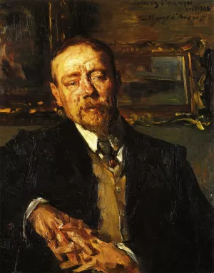Portrait of the Painter Paul Eugene Gorge by Lovis Corinth - Oil Painting Reproduction