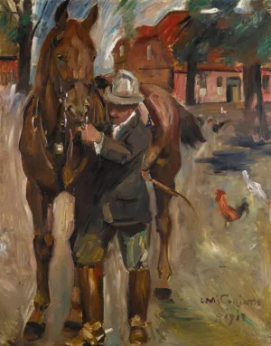 Setting out for a ride by Lovis Corinth Oil Painting