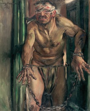 The Blinded Samson by Lovis Corinth Oil Painting