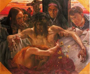 The Deposition by Lovis Corinth - Oil Painting Reproduction