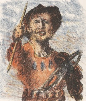 Wilhelm Tell by Lovis Corinth Oil Painting