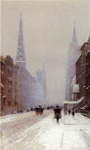 Fifth Avenue in Winter