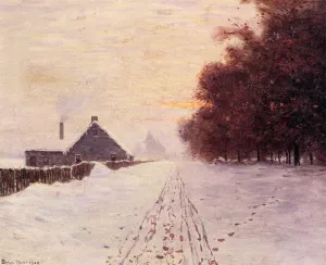 Red Oaks Oil painting by Lowell Birge Harrison