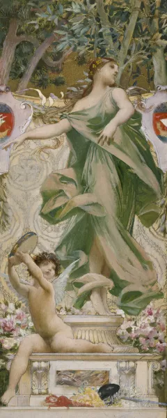 La Danse by Luc-Olivier Merson Oil Painting