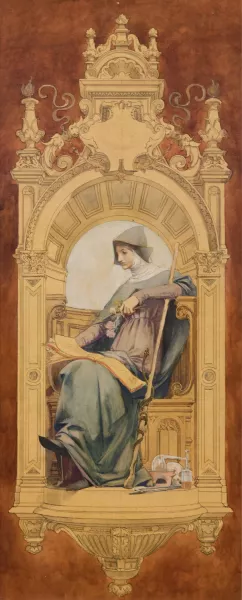 La Medecine by Luc-Olivier Merson Oil Painting
