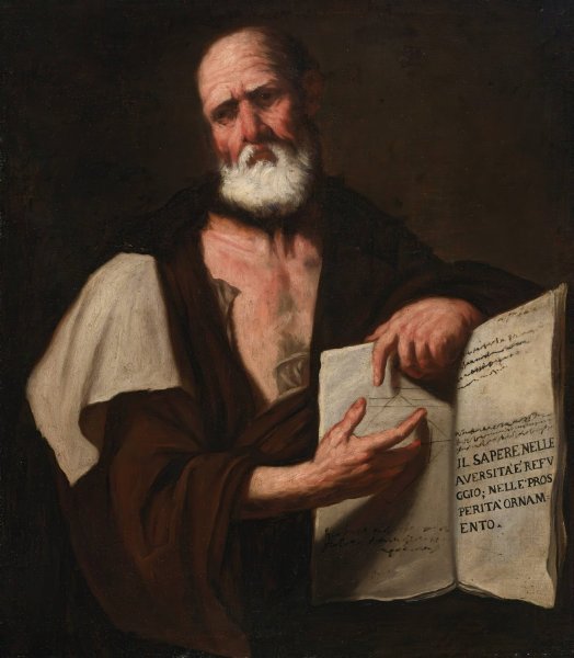 Main Product Photo of Aristotle Painting by Luca Giordano