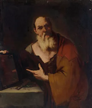 Socrates by Luca Giordano Oil Painting