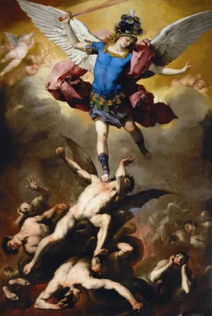 The Fall of the Rebel Angels by Luca Giordano Oil Painting