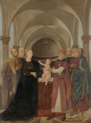 The Presentation In The Temple by Luca Signorelli Oil Painting