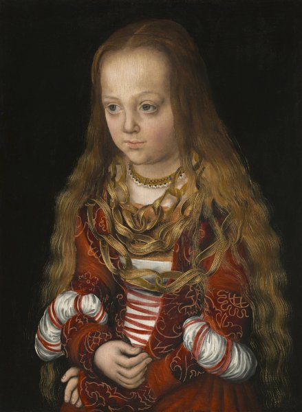 Main Product Photo of A Princess of Saxony  Painting by Lucas Cranach The Elder