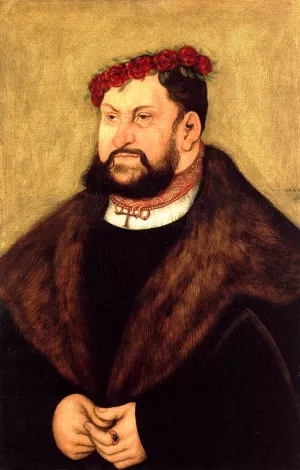 Elector John the Constant of Saxony painting by Lucas Cranach The Elder