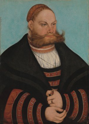 Lukas Spielhausen by Lucas Cranach The Elder Oil Painting