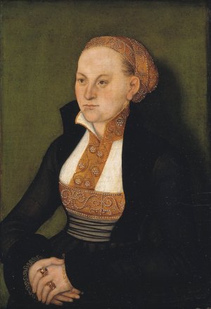 Portrait of a Lady by Lucas Cranach The Elder Oil Painting