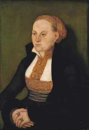 Portrait of a Lady by Lucas Cranach The Elder Oil Painting
