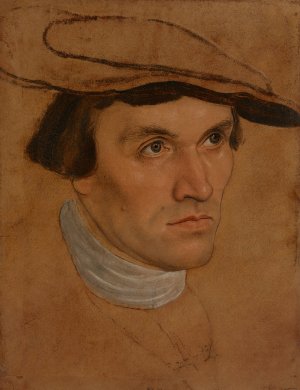 Portrait of a Man by Lucas Cranach The Elder Oil Painting