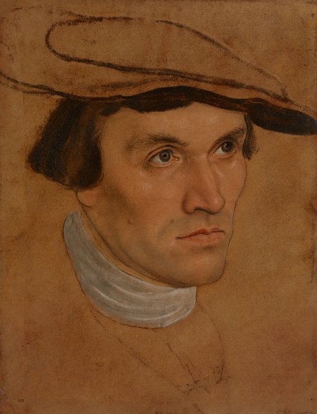 Portrait of a Man  by Lucas Cranach The Elder - Hand-Painted Oil Painting Reproduction