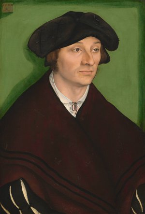 Portrait of a Man by Lucas Cranach The Elder Oil Painting