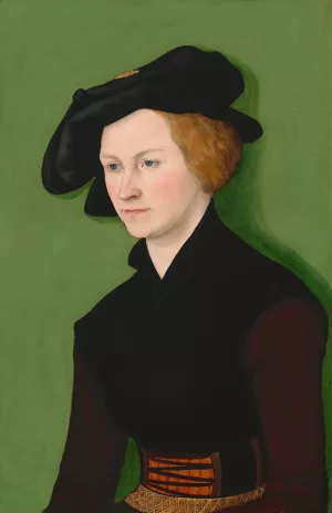 Portrait of a Woman by Lucas Cranach The Elder Oil Painting