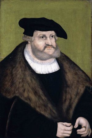 Portrait of Elector Frederick the Wise in his Old Age