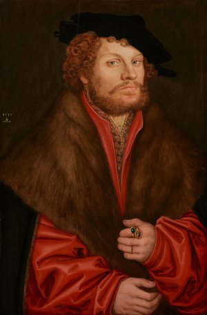 Portrait of Moritz Buchner Oil painting by Lucas Cranach The Elder