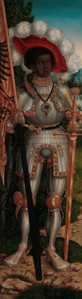 Saint Maurice by Lucas Cranach The Elder Oil Painting