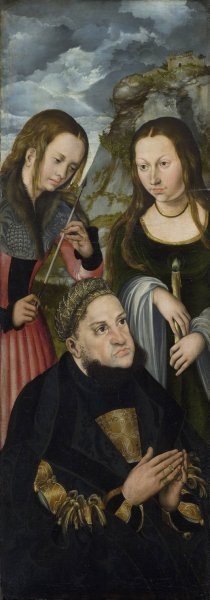 The Elector Frederic the Wise of Saxony Oil painting by Lucas Cranach The Elder