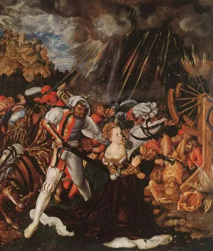 The Martyrdom of St Catherine by Lucas Cranach The Elder - Oil Painting Reproduction