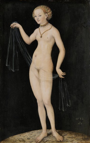 Venus  by Lucas Cranach The Elder - Hand-Painted Oil Painting Reproduction