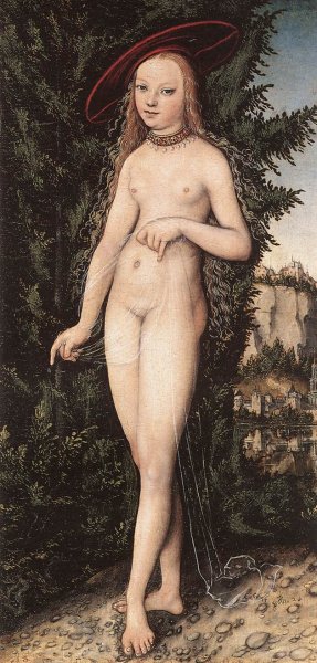 Venus Standing in a Landscape