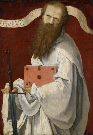 Saint Paul by Lucas Van Leyden Oil Painting