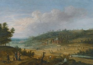 The Four Seasons II by Lucas Van Uden Oil Painting