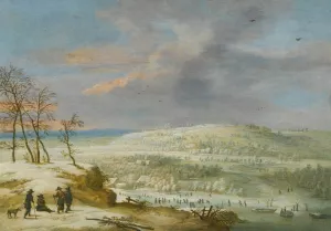 The Four Seasons III Oil painting by Lucas Van Uden