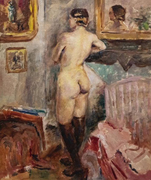 Back Nude by Luce Boyals - Hand-Painted Oil Painting Reproduction