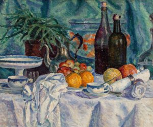 Nature morte by Lucie Cousturier Oil Painting