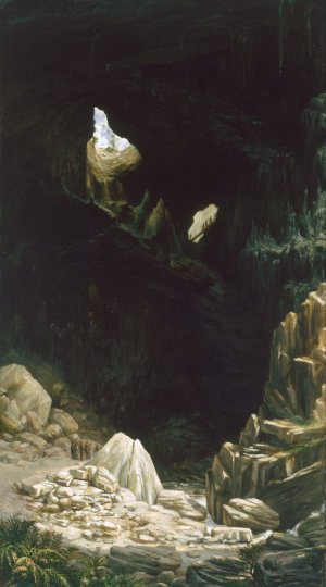 Devil's Coach-house, Fish River Caves by Lucien Henry Oil Painting
