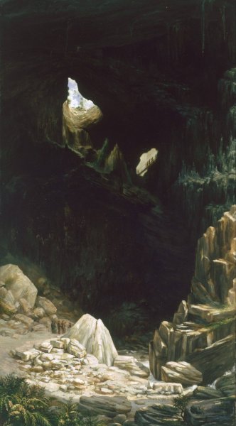 Main Product Photo of Devil's Coach-house, Fish River Caves  Painting by Lucien Henry