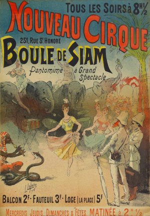 Boule De Siam by Lucien Lefevre Oil Painting