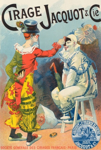 Cirage Jacquot Et Cie  by Lucien Lefevre - Hand-Painted Oil Painting Reproduction