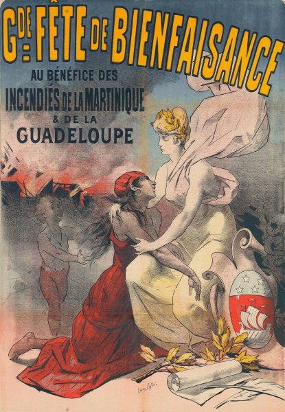 Gde Fete De Bienfaisance  by Lucien Lefevre - Hand-Painted Oil Painting Reproduction