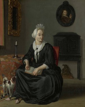 Anna de Hooghe by Ludolf Bakhuysen Oil Painting