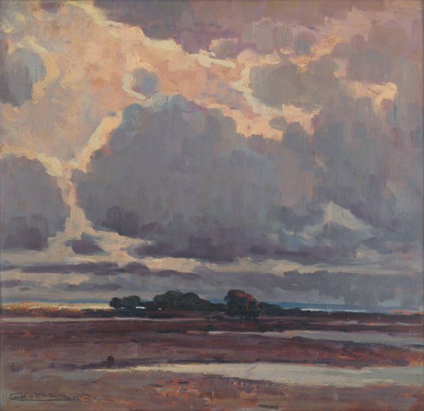 After the storm  by Ludovit Cordak - Hand-Painted Oil Painting Reproduction