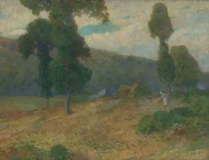 Autumn in the Slanca Valley by Ludovit Cordak Oil Painting