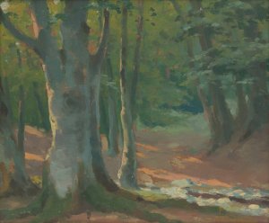 Forest by Ludovit Cordak Oil Painting