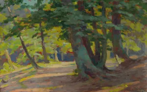 Forest by Ludovit Cordak Oil Painting