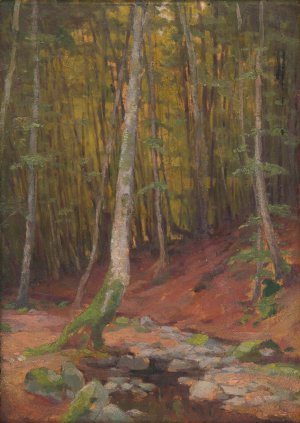 Forest by Ludovit Cordak Oil Painting