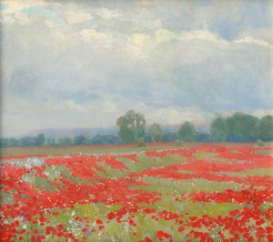 Landscape by Ludovit Cordak Oil Painting