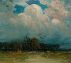 Pine by Ludovit Cordak Oil Painting